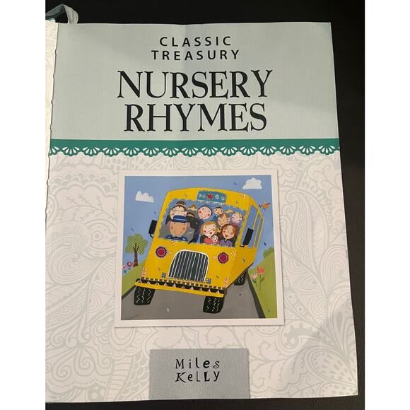 Nursery Rhymes BOOK Childrens Family HC Classic Treasury 383p Poetry Poems Good - Picture 3 of 10
